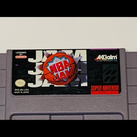 VTG Super Nintendo “NBA JAM” Tournament Edition - Picture 2 of 5
